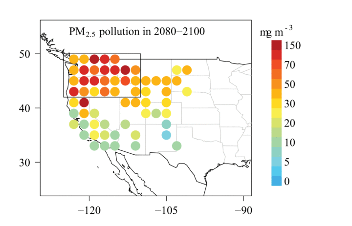 Tripling of Western U.S. Particulate Pollution from Wildfires in a ...